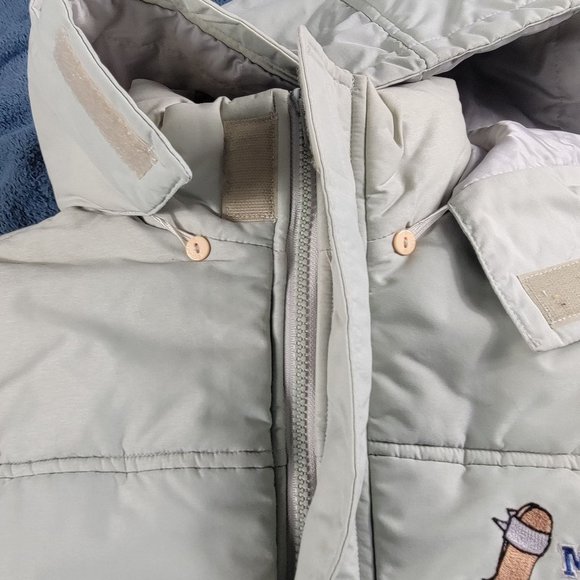 Disney Mickey Club Size 13 Beige Winter Jacket Outerwear Rain Outdoors Warm - Picture 10 of 14